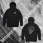 MENS HOODIE - Axe with Compass both